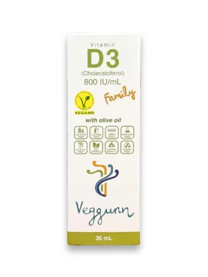 Veggunn ® | Vitamina D3 Family Líquida