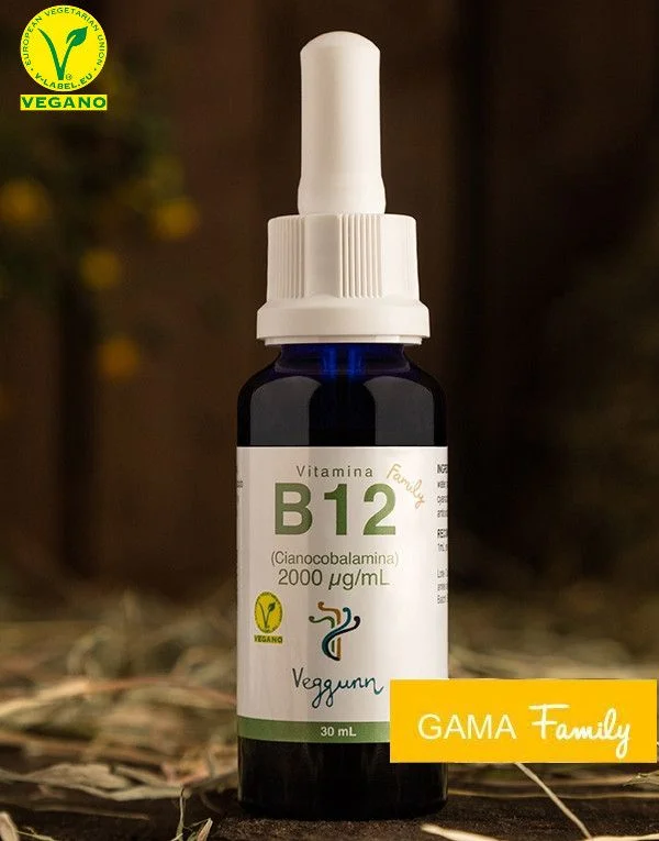 Vitamin B12 Family Veggunn - the vegan liquid vitamin B12