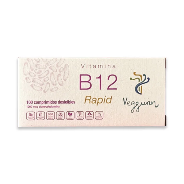 Veggunn ® Vitamina B12 RAPID En Comprimidos desleíbles