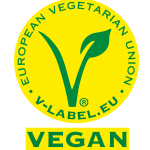 Sello v-label vegano