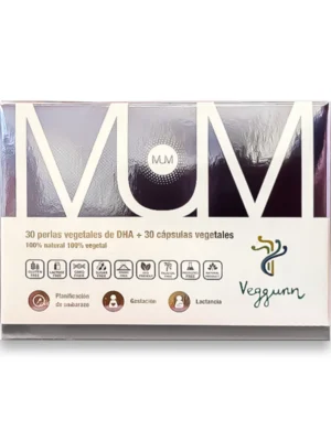 Veggunn ® | MUM Con ácido Fólico Y Omega 3 DHA