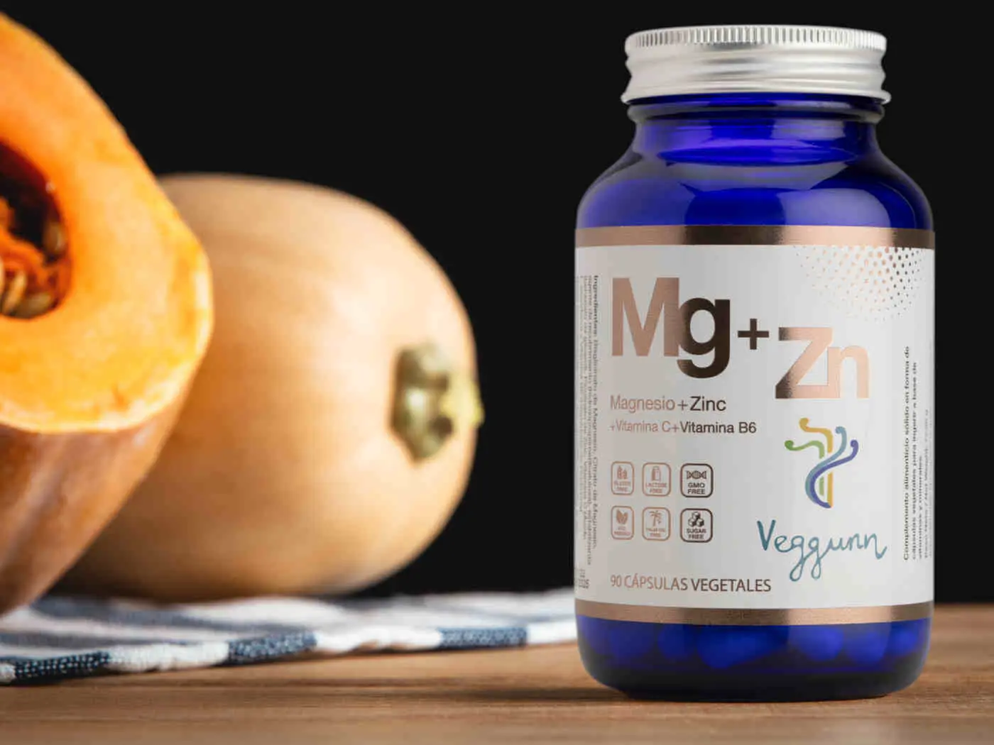 Magnesio con zinc y vitamina C